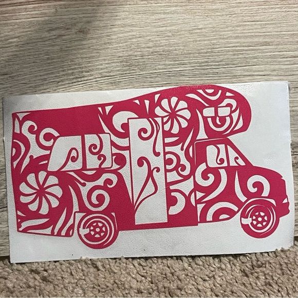 Hippie Van Vinyl Decal - Picture 3 of 10